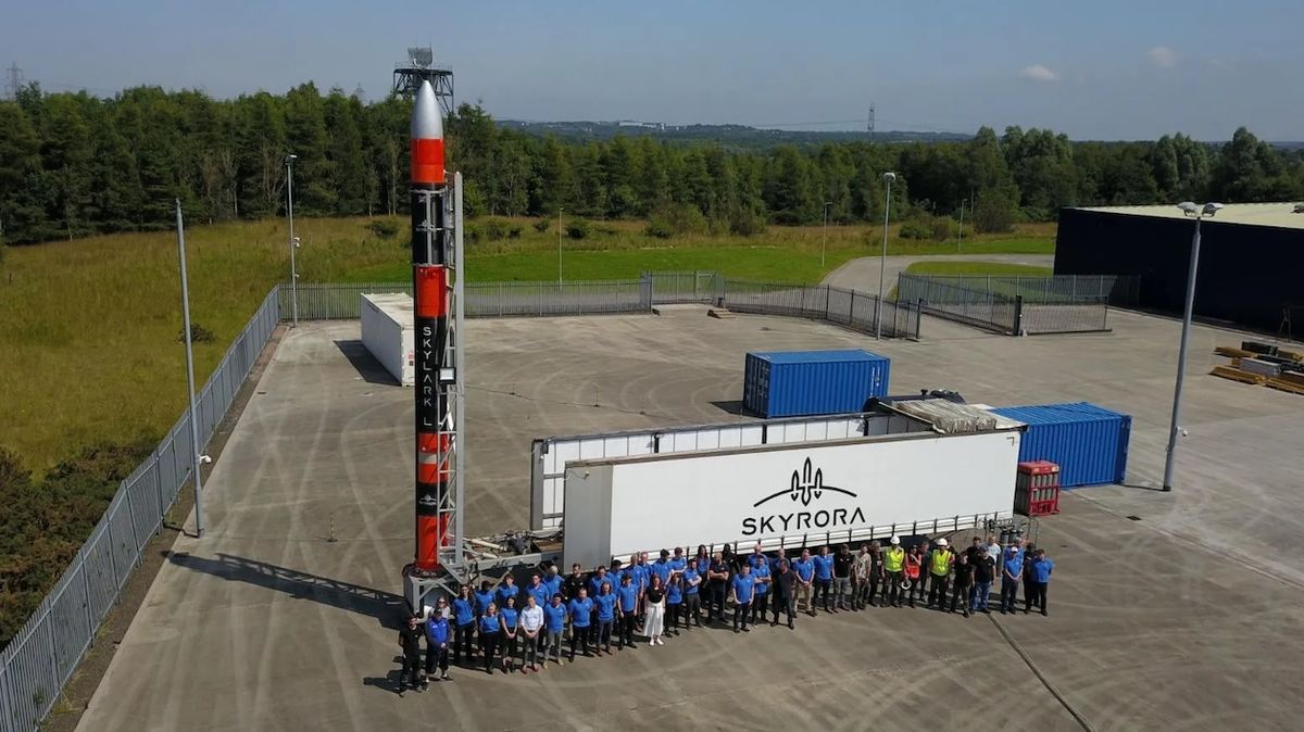 Z Británie má příští rok poprvé odstartovat raketa do kosmu, vynese satelity